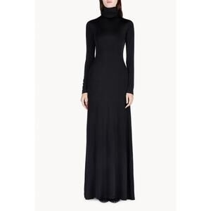 Tove Sacha Long-Sleeve Gown Black - 38/6